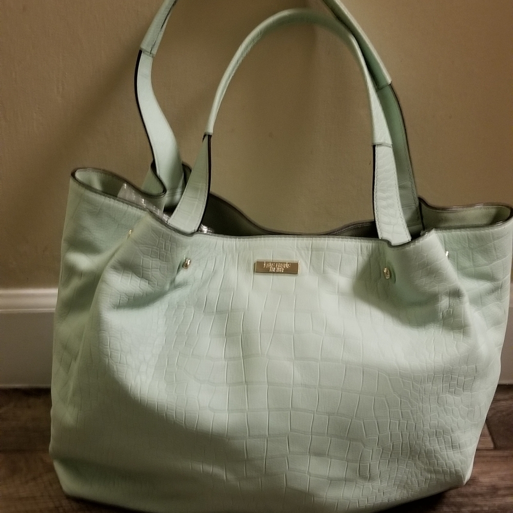Kate Spade Mint Green Alligator Print Purse